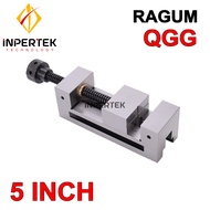 Ragum 5" QGG 125 mm Catok 5 Inch Vise PRECISION Penjepit Manual Presisi Mesin Milling
