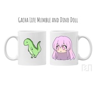 Gacha Life Mumble and Dino Doll Icon Mug