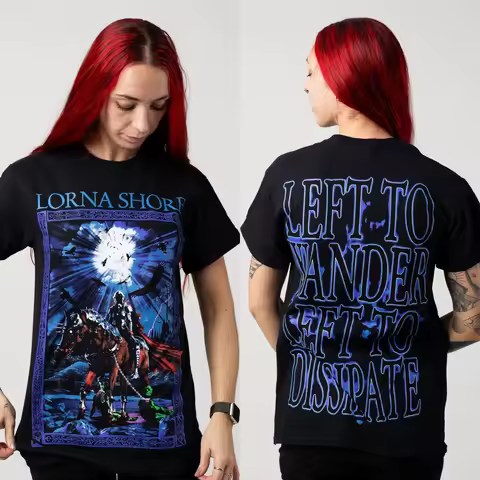 Classic Goblin Slayer Lorna Shore Band T-Shirt Cotton Graphic Tee Men Women Summer Streetwear