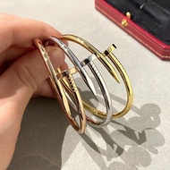 Cartier Classic Bracelet Fashion Nail Bracelet Birthday Gift Fashion Trend Bracelet