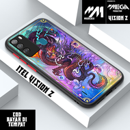 Soft Case 4D ITEL Vision 2 - Casing 4D ITEL Vision 2 Terbaru Megacase [ Naga ] Silikon Hp ITEL Visio