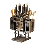 Chopstick Hanging Rack Versatile Utensil Rack Multifunctional Waterproof Kitchen Utensil Organizer w