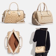 กระเป๋าสะพายสตรี Coach Rowan Satchel ถุงหมอน 10 นิ้ว