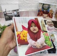 2 PCS CETAK FOTO PLUS BINGKAI 6R.8R.10R FRAME BLOCK LAMINASY GLOSY