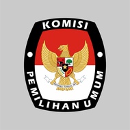 PATCH STIKER SABLON BAJU Logo KPU PEMILU 2024 | cetak DTF Sablon iron patch setrika Polyflex Pvc | E