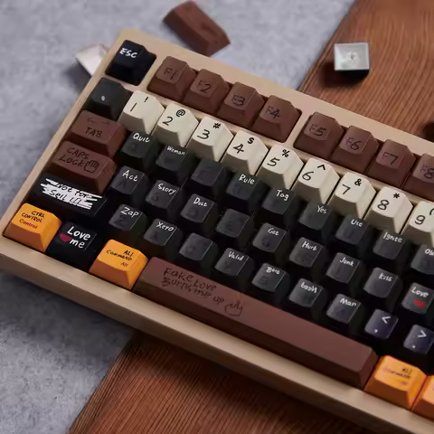 GMK Love Story PBT Keycaps Dye-Sublimation Cherry Profile Keycap Sets for MX 61 64 87 96 104 108 Mec