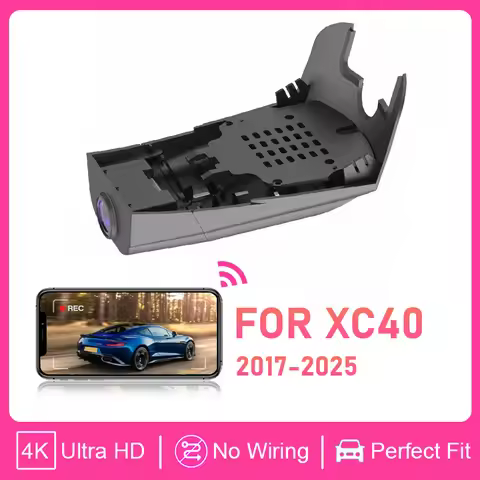 Car DVR For Volvo XC40 T2 T3 T4 D4 2019-2025 Dash Cam 4K,Wifi Camera Video Recorder Dashcam Accessor