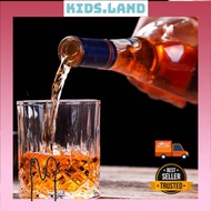 【Ready Stock 6psc Set】Crystal Wine Whisky Beer Glasse Quality GELAS KACA ALA KRISTAL MURAH / CAWAN KACA DIAMOND威士忌玻璃杯