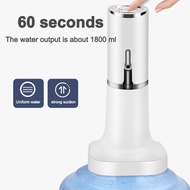 【CW】Automatic Bump Electric Water Bottle Pump with Base USB Water Dispenser Portable Automatic Water Pump Bucket Bottle Dispenser