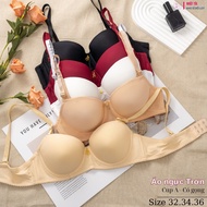 [Size 32-36] A-cup plain bra, 2cm medium padding for students with beautiful shape