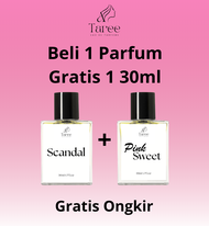 Promo Beli 1 Dapat 2 Parfum Wanita Aroma Scandal + Pink Sweet EDP 35ML - Minyak Wangi Wanita Aroma S