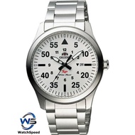 Orient Men's FUNG2002W0 'Flight' Stainless Steel Watch(Silver)