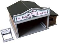 Tsugawayoukou NA-106 N Gauge Bus Garage Assembly Kit, Diorama Supplies