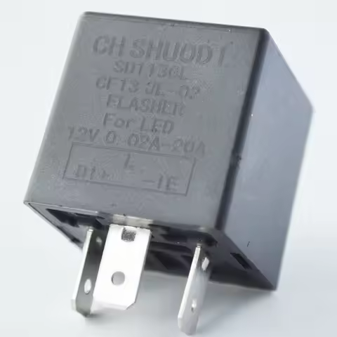 3-Pin CF13 JL-02 0.02A 20A 12V Car Flasher Relay for LED Fix Turn Signal Hyper Flash 3 Pin