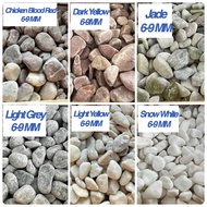 PEBBLE STONE (20KG)-BATU SUNGAI, LANDSCAPE, GARDENING, DECORATION & OTHERS (6-9MM±)