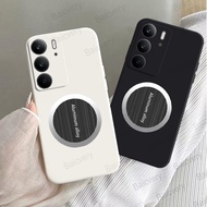 Casing For Realme C75 C75X 4G 14X 5G C73 Narzo 80 Lite With Magnetic Self Adhesive Sticker Colorful 