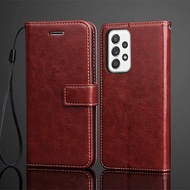 card holder cover case fitted Case for Samsung Galaxy A50 A50s A51 A52 A52s A53 5G leather Flip Case wallet phone bag case