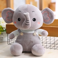 Mainan Mewah Gajah Comel Hidung Panjang Boneka Binatang Pasangan Anak Patung Gajah Kecil Hadiah Perk