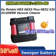 8INR18650HE2-2500-B0 8S1P-LR18650LD-2500A1 28.8V 2500mAh for Roidmi NEX NEXS Plus NEX2 X20 XCQ06RM V