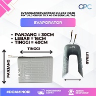 Evaporator/Evap/Epap Kulkas Freezer Sharp 1 satu pintu UK 73x41 Cm Original berkualitas