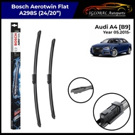 Audi A4 [B9] Year 05.2015- A298S Bosch Aerotwin Flat Windscreen Wiper Set (24/20")