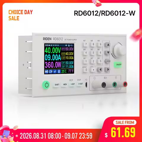 RD RU RIDEN RD6012 RD6012W 60V 12A DC Step Down Voltage Model