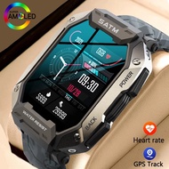 Original 100% Smart Watch for Men 5ATM Waterproof Fitness Watch for Android iOS Tactical Military Outdoor Sports Smartwatch