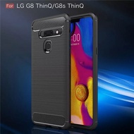 LG G6 Carbon Fiber Softcase G7/ G8/ G8X ThinQ Rugged Armor Back Cover Protector