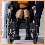 Ergonomic Support Adjustable  Replacement Wheelchair Foot Rest Wheelchair Leg Rest Wheelchair Calf Strap Wheel Chair Leg Straps huyisheng
