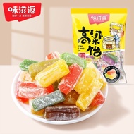 味滋源高粱饴500g拉丝软糖正宗山东特产水果味Q弹糖果年货20251201Weiziyuan Gaoliang Yi 500g Brushed Soft Candy Authentic Shandon