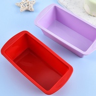 [-AMANDA-]Silicone Baking Mould Rectangle Cake Pans Mini Loaf Pan Bread Toast Kitchen