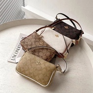 Coach Underarm Bag Female Bag 3308 Female Bag F58321 36674 Mahjong Bag Shoulder Messenger Female Bag