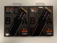 [全新正貨] 最新版本 Western Digital WD BLACK SN850X SN850 NVMe SSD 1TB 7300Mb/s 固態硬碟 (適合PlayStation 5)