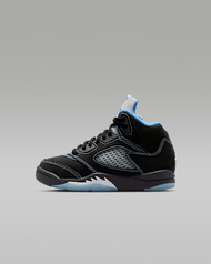 Jordan 5 'Black Carolina' Younger Kids' Shoes