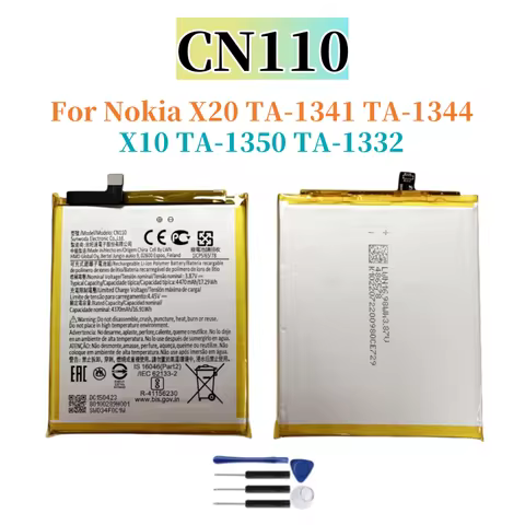 NEW Battery CN110 High Quality Replacement Battery For Nokia X20 TA-1341 TA-1344 X10 TA-1350 TA-1332