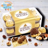 [New Date: June 2026 ] Box of 16 European Ferrero Rocher Chocolates 200gr