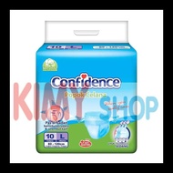 New Adult Pants Diapers Confidence Adult Pants L 10 Diapers Complete Medical Supplies Al3