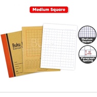 Buku Latihan/ Exercise Book Medium Square 80 pages/ 中方格
