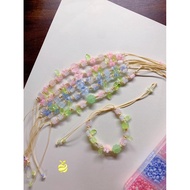Four-leaf clover bracelet (handmade bracelet)