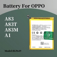 Battery Compatible For OPPO A83 Bateri BLP649