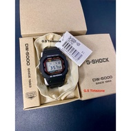 Brand New Casio G-Shock DW-5000R-1ADR / DW-5000R Recreation of First Generation G-Shock Square (Made