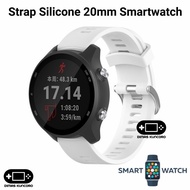 Strap Silicone 20Mm Aukey Smartwatch Sw 1P 1S 1 Silikon Tali Rubber