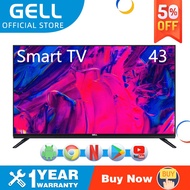 COD GELL TV 43 Inches Smart TV Flat Screen Led TV 43 Inches Promo Ultra-Slim Netflix  YouTube