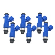 (TVDB) 16600-38B0A 6Pcs Fuel Injectors Accessories for GT-R 2009-2020 3.8L V6 Turbo