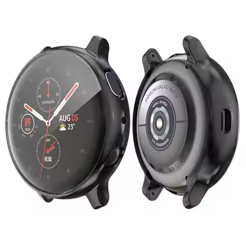 Active2 watch case For Samsung galaxy watch active 2 40mm 44mm full coverage soft TPU Screen protect