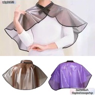 WKPFR893 Shampoo Capes, Waterproof Professional Hair Dying Apron,  Hair Color Capes