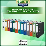 Leitz 1010 Plastic Lever Arch File 8cm Spine A4 - Made in Europe