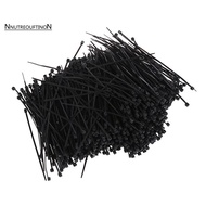 1000 Pcs Black nylon Cable Zip Tie Fasten Wrap 95mm x 2mm