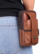 BTSYG Store Genuine Leather Men's Waist Bag with Phone Pocket - Handmade in Malaysia