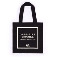 (預購)V&amp;A Gabrielle Chanel. Fashion Manifesto black tote bag